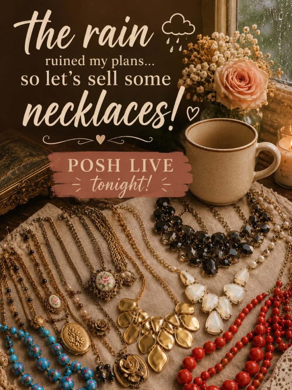 The Rain Ruined My Plans - So let's have a pop-up SALE!!